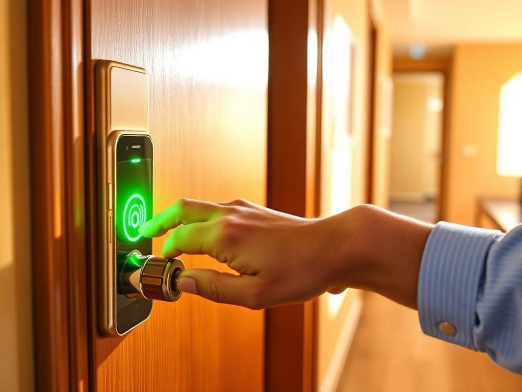 Digital Key & Room Assignment — Front Desk & Residents